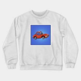 Cartoon Car Crewneck Sweatshirt